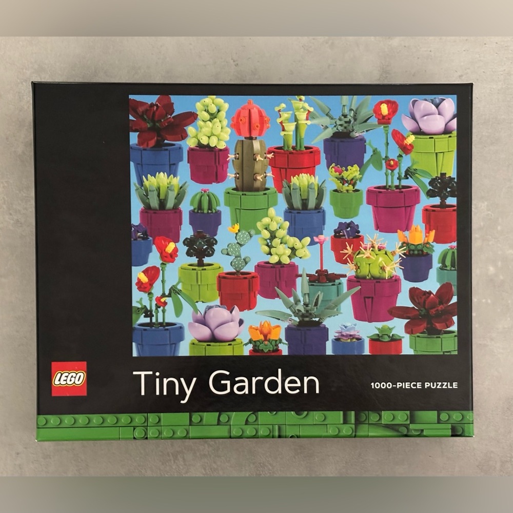 Lego Tiny Garden Puzzle 1000 Pieces NIB